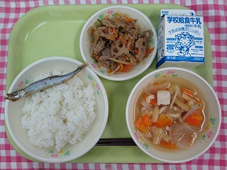 0612ししゃもの塩焼き