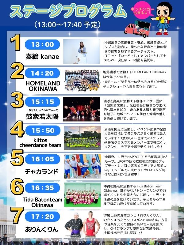 ステージプログラム