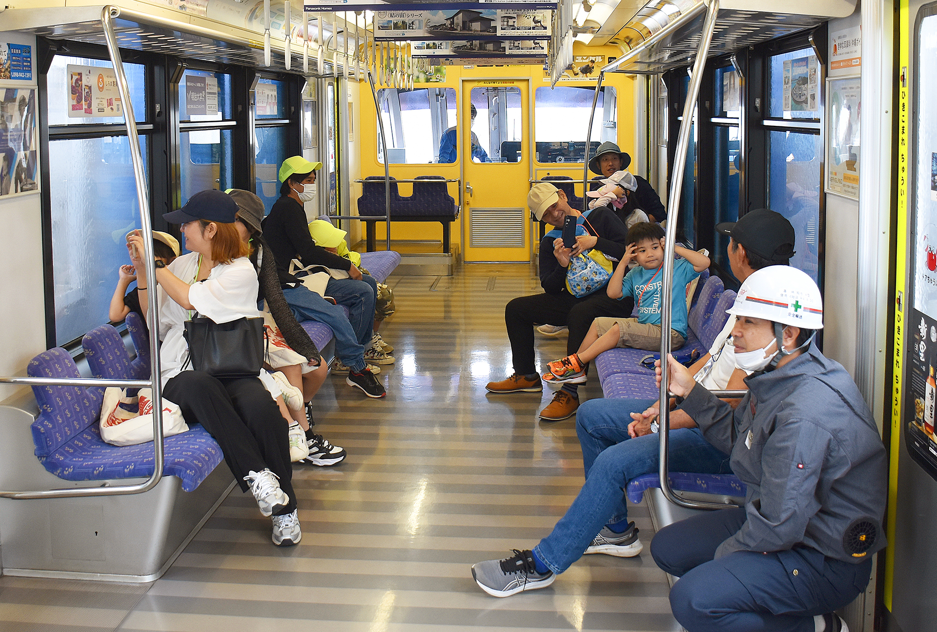 車両基地見学E