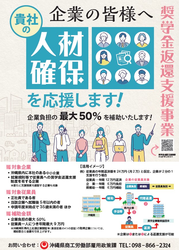 okinawaken奨学金返還