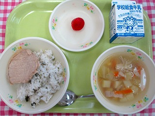 0224わかめごはん