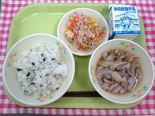 0312　わかめごはん