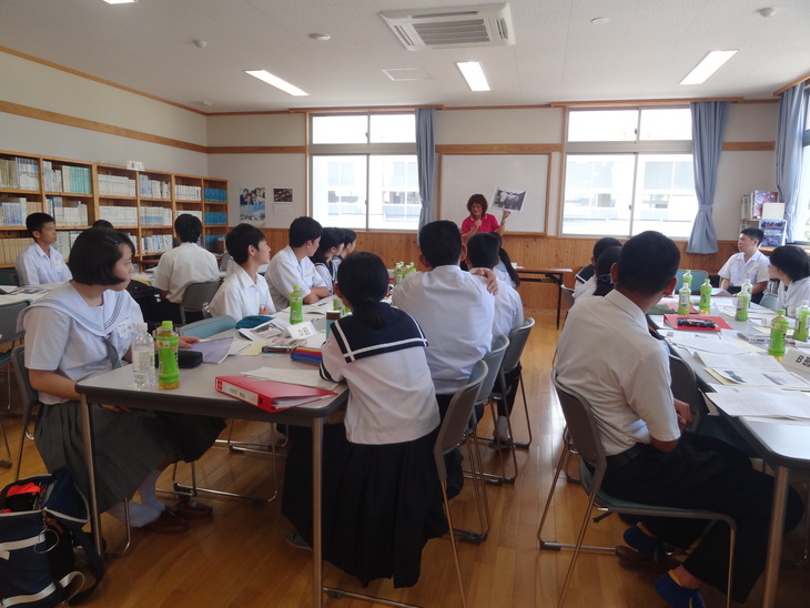 日向中学交流