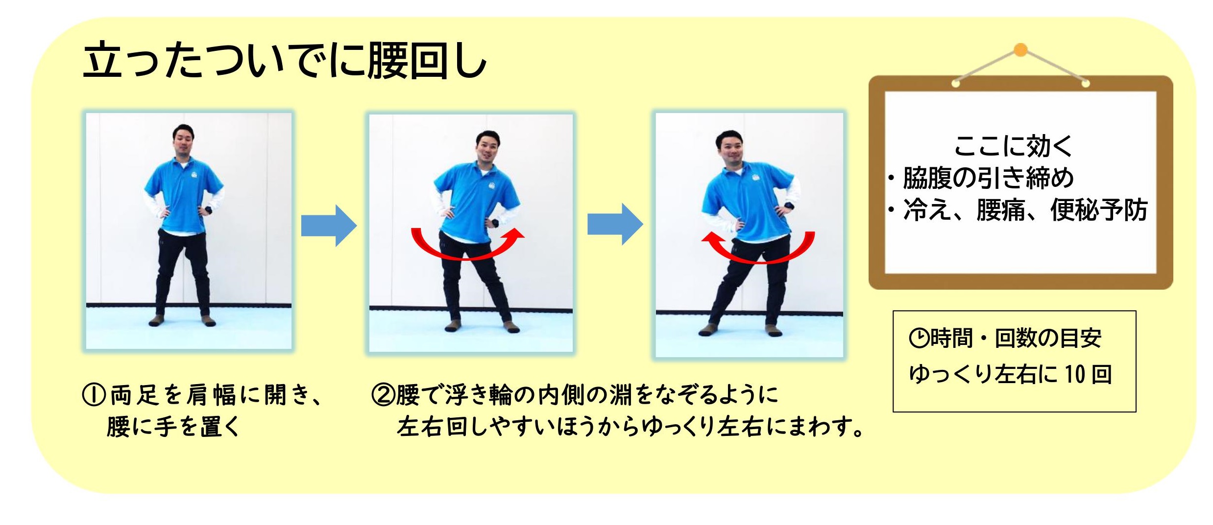 腰回し