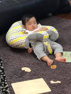 寝ている子ども