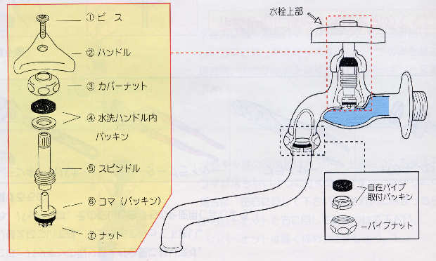 蛇口の構造