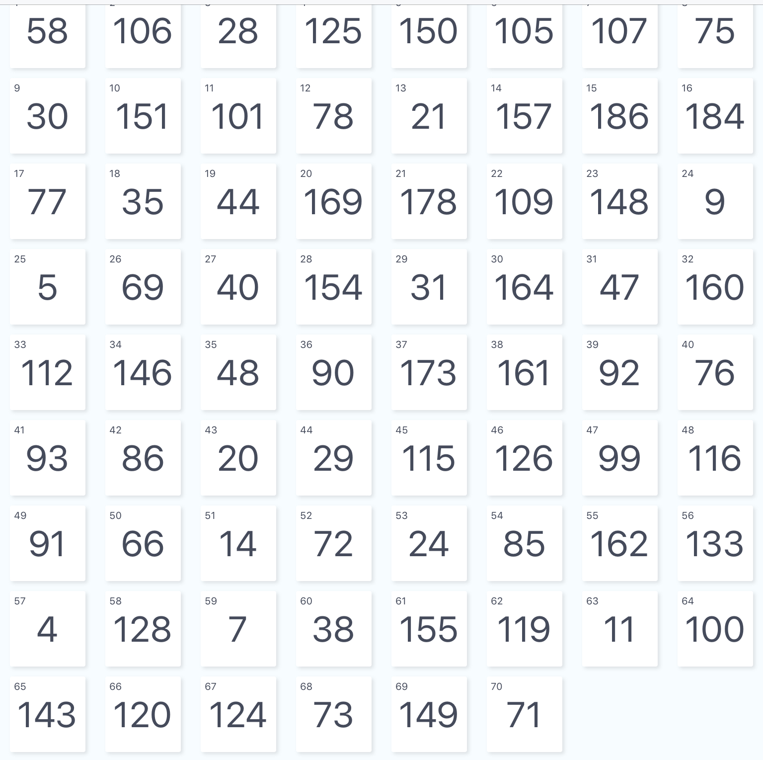 当選番号