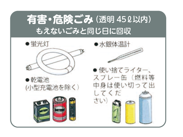 有害危険ごみ