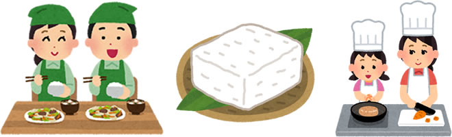 ゆし豆腐づくり