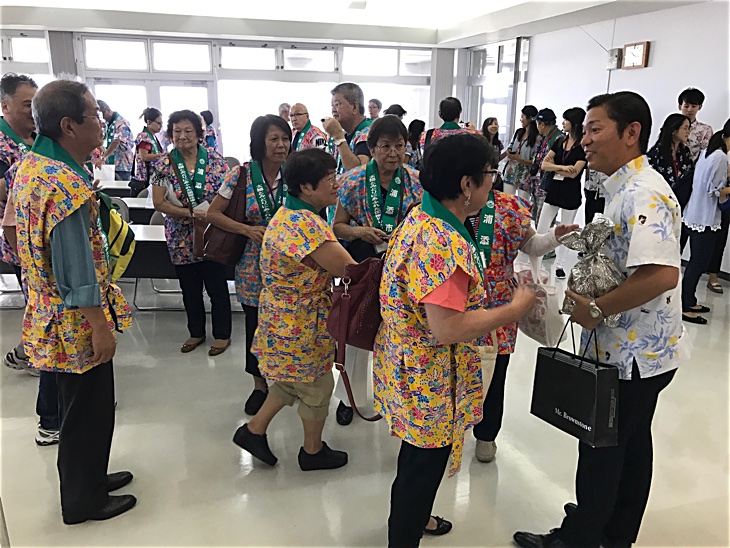 市表敬