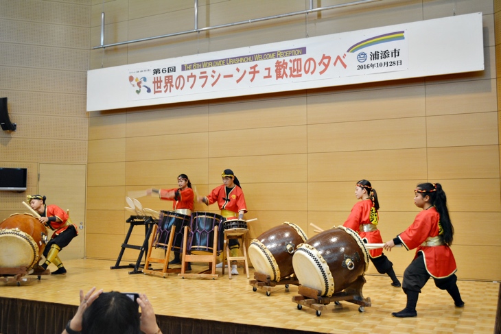 太鼓演舞
