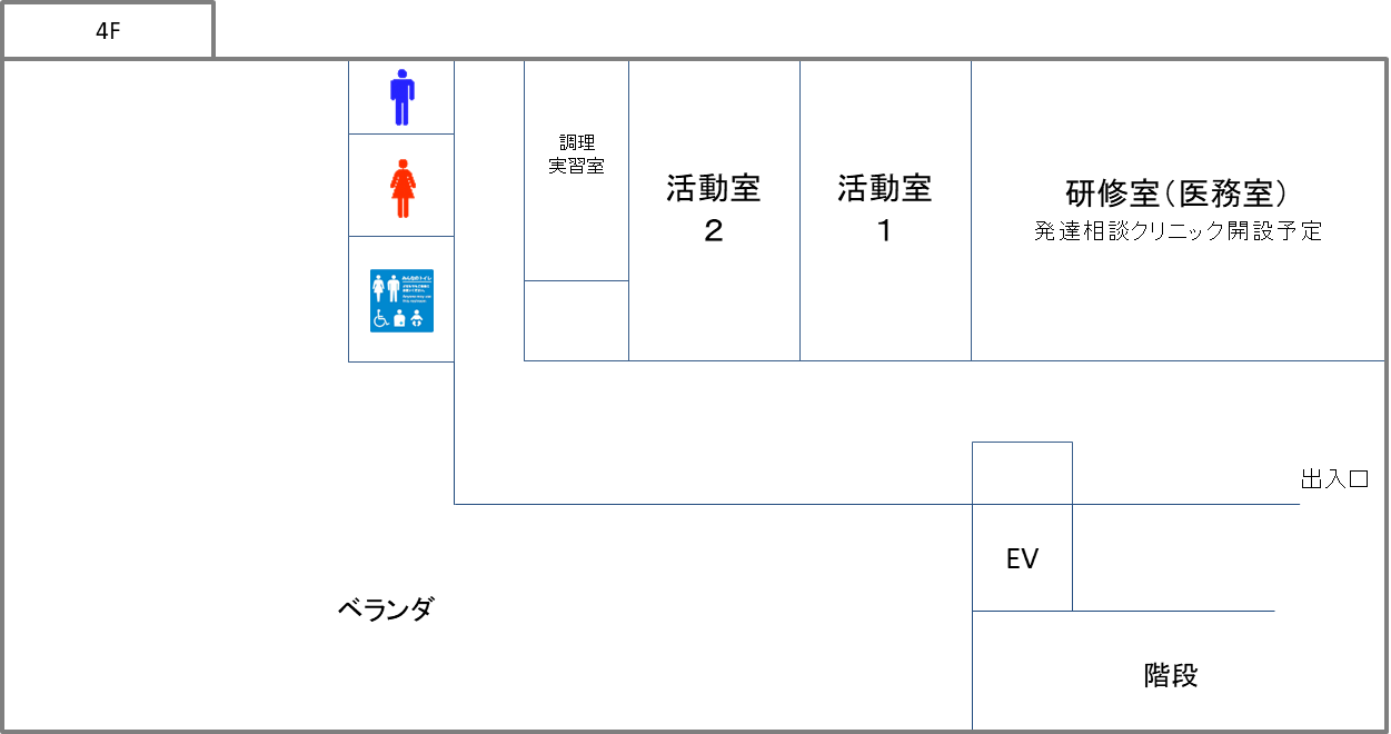 ４階平面図