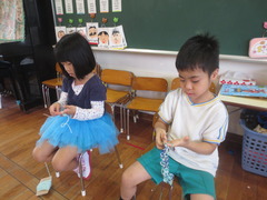手編み１