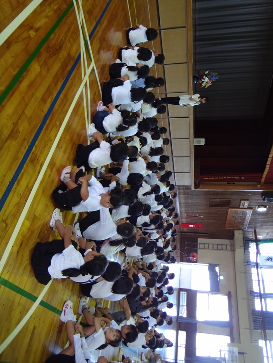 １学期終業式