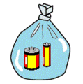 電池は個別の袋に入れてください