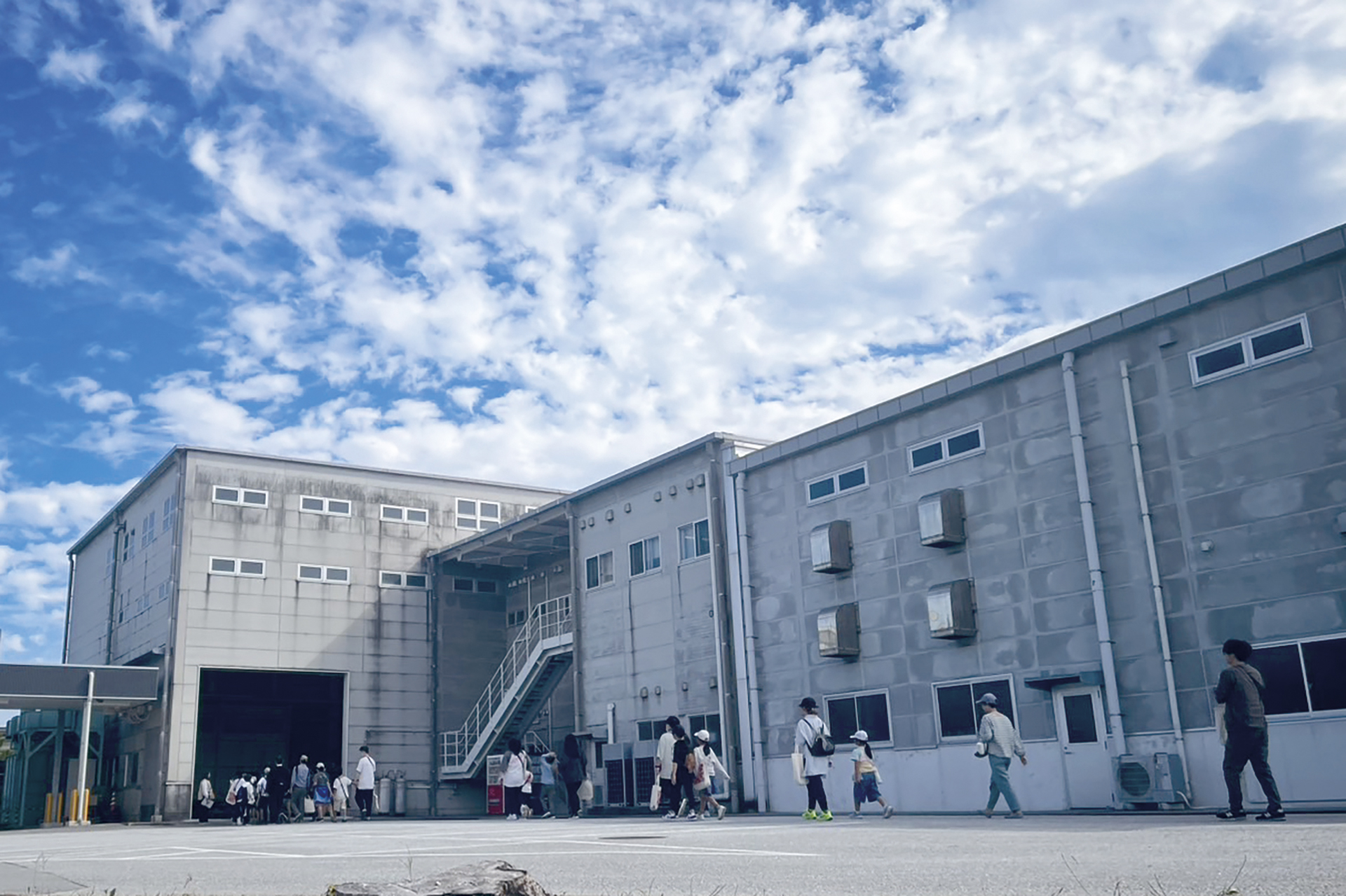 車両基地に到着