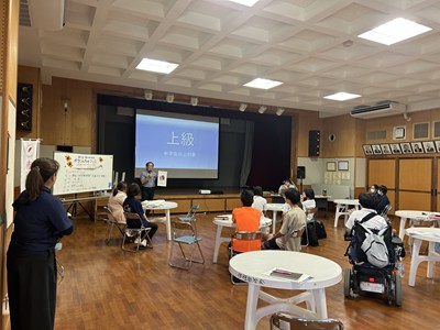 伊祖公民館で「ボランチュフェス」受講