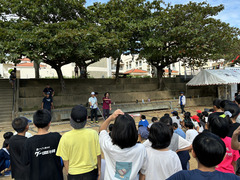 テント設営 (3)