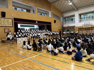 s-音楽朝会（６年） (2)