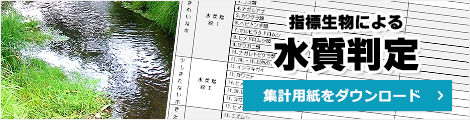 指標生物による水質判定